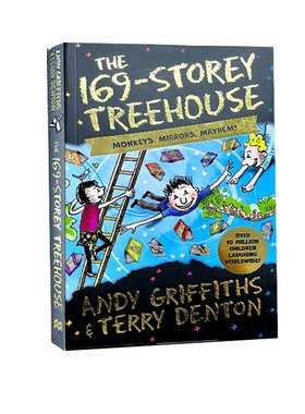 英文原版 169层树屋 The 169-Storey Treehouse 儿童章节书 树屋历险记 故事图画书