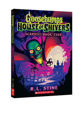 英文原版 Goosebumps House of Shivers #1 希弗斯之家 鸡皮疙瘩 惊悚小说 小学英语课外阅读 睡前故事书