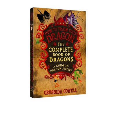 预售 驯龙高手官方配套设定图鉴 龙族不完全图鉴 精装 英文原版 How to Train Your Dragon: The Incomplete Book of Dragons