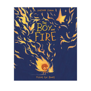 英文原版 着火的男孩 The Boy On Fire 精装 成长与友谊 儿童启蒙故事绘本