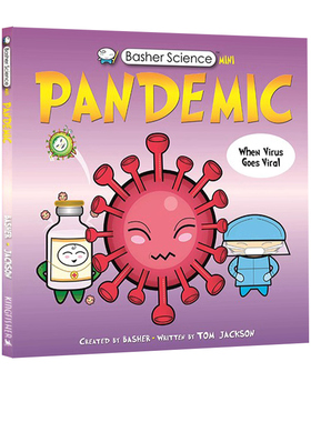 英文原版 Basher Science Mini Pandemic 巴舍科学迷你版 流行病 小学生课外科普读物