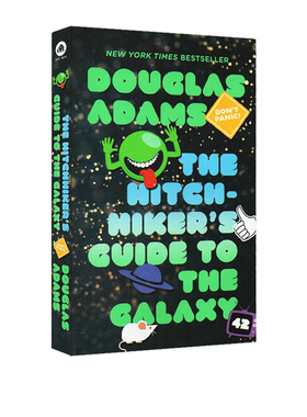 英文原版 银河系漫游指南1 The Hitchhiker's Guide to the Galaxy 银河系搭车客指南 科幻幽默小说 Douglas Adams