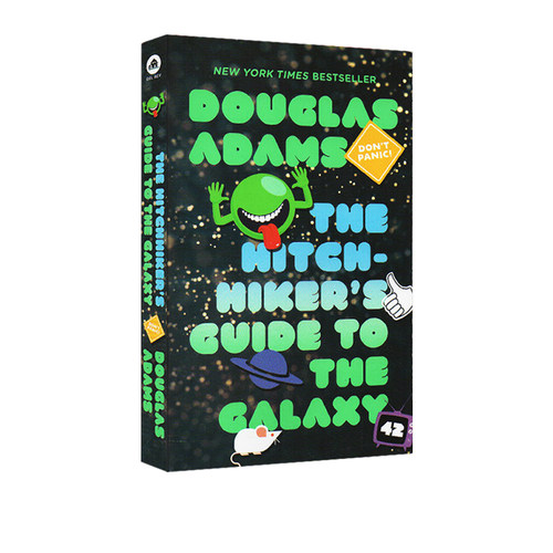 预售 英文原版 银河系漫游指南1 The Hitchhiker's Guide to the Galaxy 银河系搭车客指南 科幻幽默小说 Douglas Adams