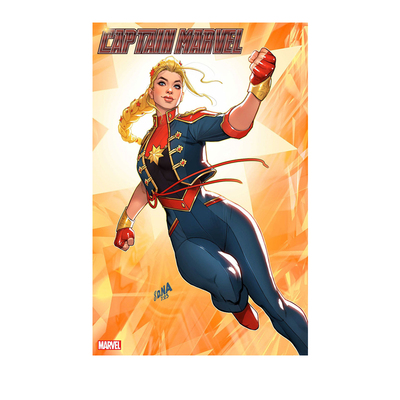 现货 英文原版漫画期刊 Captain Marvel 1 David Nakayama Foil Variant 惊奇队长系列 Marvel漫威漫画