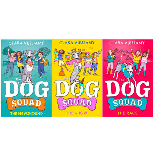 预售 英文原版 警犬队 Dog Squad: The Newshound 3册 新闻猎犬报 The Race 比赛 The Show 演出 桥梁书 Clara Vulliamy
