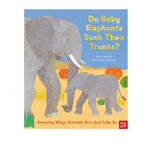 幼儿成长启蒙绘本 Trunks? Suck Nosy Crow 母亲节 亲子关系 英文原版 Their 赠音频 Elephants Stories Aloud Baby