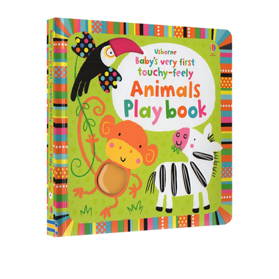 宝宝动物触摸翻翻书尤斯伯恩