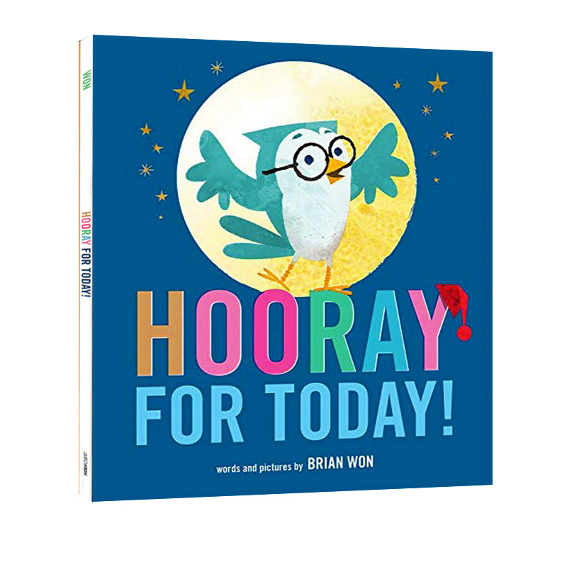 英文原版 hooray for today!