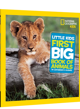 National Geographic Little Kids 美国国家地理 儿童百科书 First Big Book of Animals  英文原版 动物系列