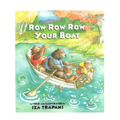 绘本 Trapani儿歌童谣 Row Boat 英文原版 Iza Your 廖彩杏书单 儿童启蒙图画故事书