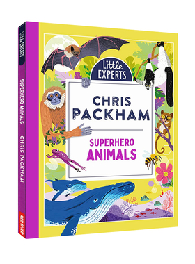 小专家系列 超级英雄动物 Little Experts Superhero Animals 精装 儿童英文科普读物 全彩插图知识类图画书 Chris Packham
