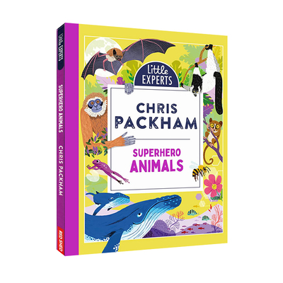 小专家系列 超级英雄动物 Little Experts Superhero Animals 精装 儿童英文科普读物 全彩插图知识类图画书 Chris Packham