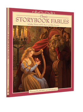 英文原版绘本 Classic Storybook Fables 经典寓言故事 8个故事合辑 Scott Gustafson 大师插画典藏版  超大开本精装