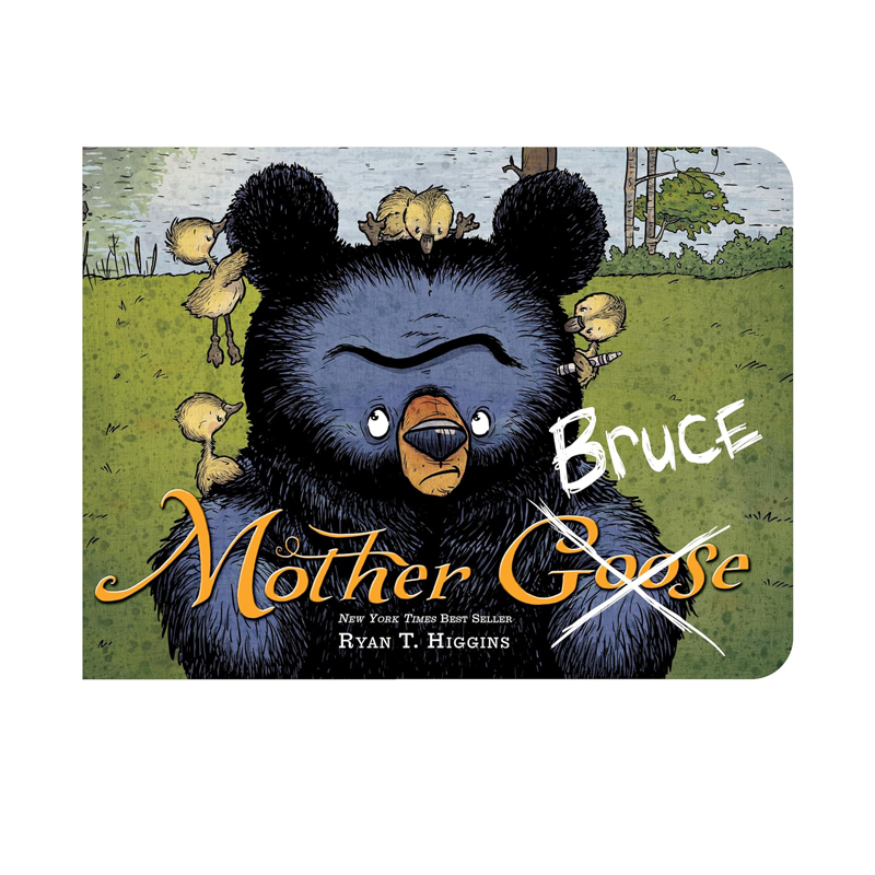 预售 英文原版 Mother Bruce 鹅妈妈布鲁斯 儿童认知启蒙童话寓言 纸板绘本 Ryan Higgins 纽约时报畅销书作家
