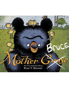 预售 英文原版 Mother Bruce 鹅妈妈布鲁斯 儿童认知启蒙童话寓言 纸板绘本 Ryan Higgins 纽约时报畅销书作家