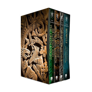 预售 神话与传说4册套装 Myths and Legends 托尔金 英文原版 精装 奇幻浪漫史诗