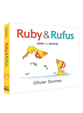 英文原版 Ruby & Rufus  小鹅戈西和朋友们 纸板书 幼儿入门启蒙趣味故事书