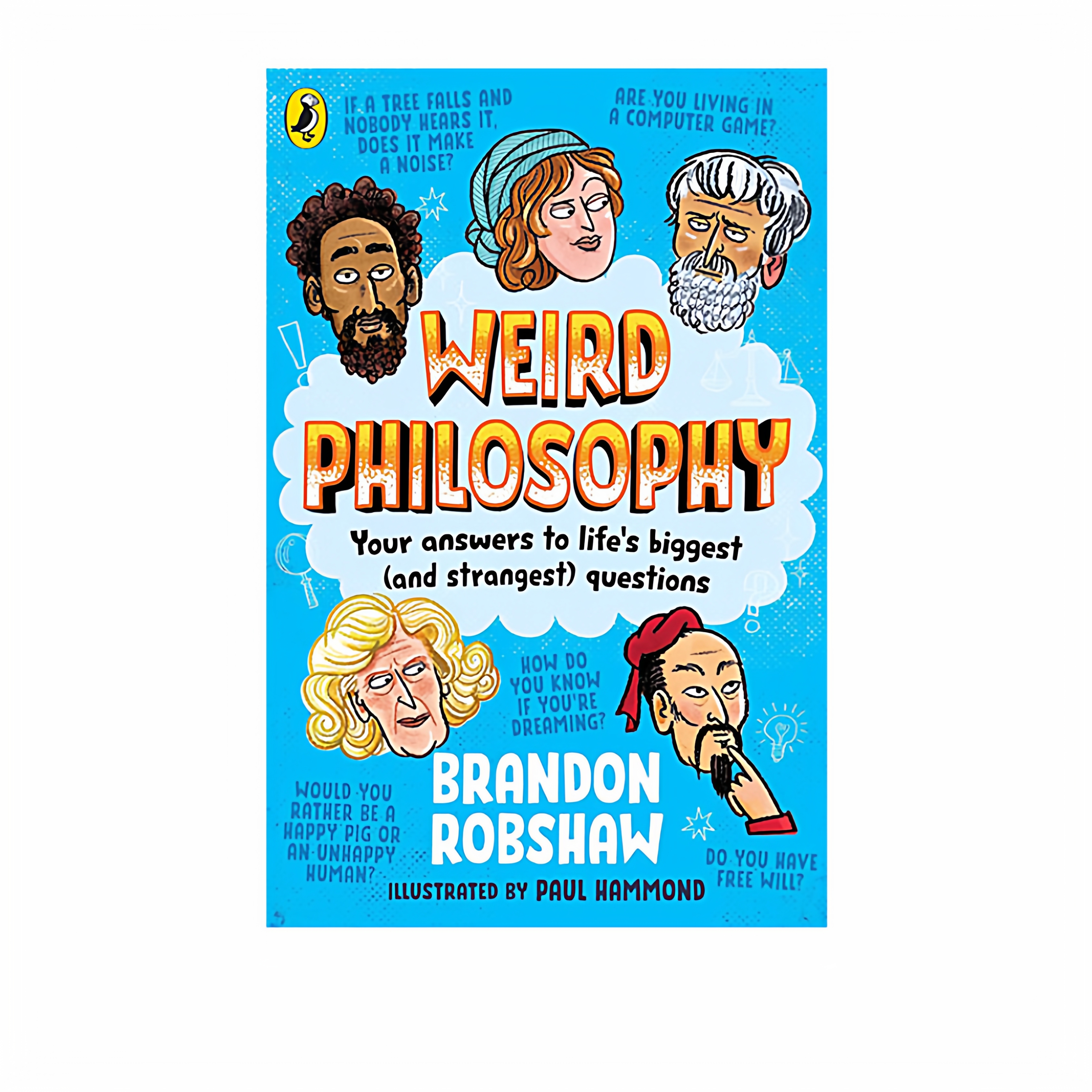 预售 奇怪的哲学 Weird Philosophy 中外哲学启蒙读物 英文原版 儿童科普插图桥梁书 庄子亚里士多德