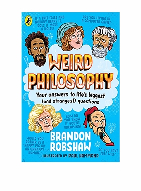 预售 奇怪的哲学 Weird Philosophy 中外哲学启蒙读物 英文原版 儿童科普插图桥梁书 庄子亚里士多德