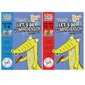 Andrew 2册套装 Brodie 大开本全彩版 Let 英国小学教辅 11岁 阅读理解练习册 小学英文学习辅导用书 Comprehension