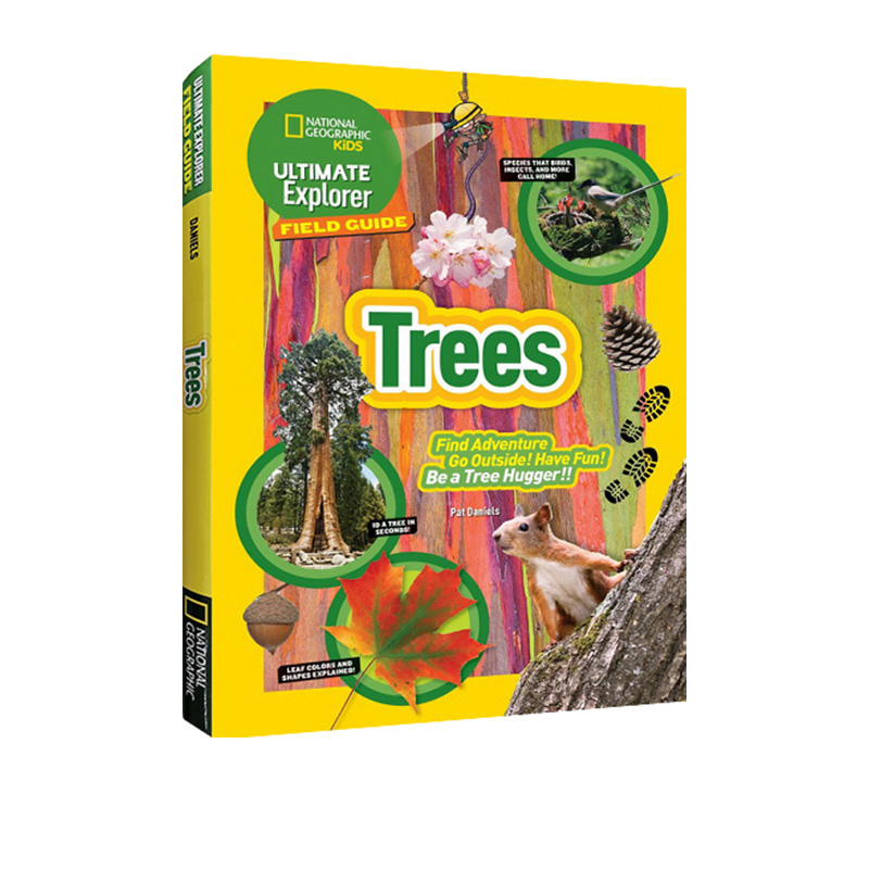 英文原版 National Geographic Kids Ultimate Explorer Field Guide Trees 国家地理杂志儿童百科 儿童启蒙学习