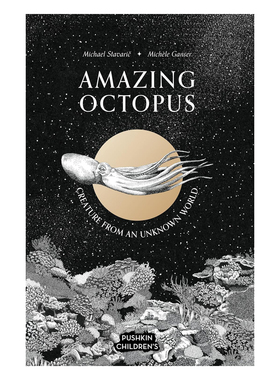 预售 神奇章鱼:来自未知世界的生物 Amazing Octopus: Creature from an unknown world 趣味海洋生物知识启蒙读物 精装绘本