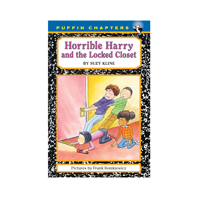英文原版  Horrible Harry & Locked Closet 可怕的哈里 青少年课外读物 章节桥梁书