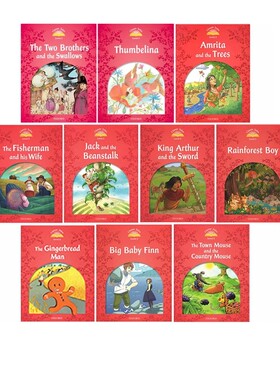 二阶段 牛津新经典童话文学读本10册 Oxford Classic Tales L2 英文原版儿童英语分级读物 英文版进口书籍