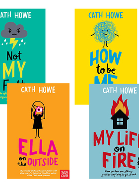 预售 Ella On The Outside/Not My Fault 4册 成长亲情友情故事 英文原版 作家Cath Howe 家庭关系亲情友情处理故事书 大嘴鸟