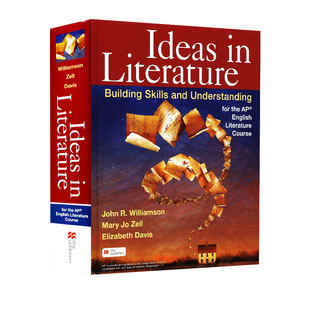 英文原版 Ideas in Literature 文学中的思想:为AP英语文学课程建立技能和理解 学习参考书工具书