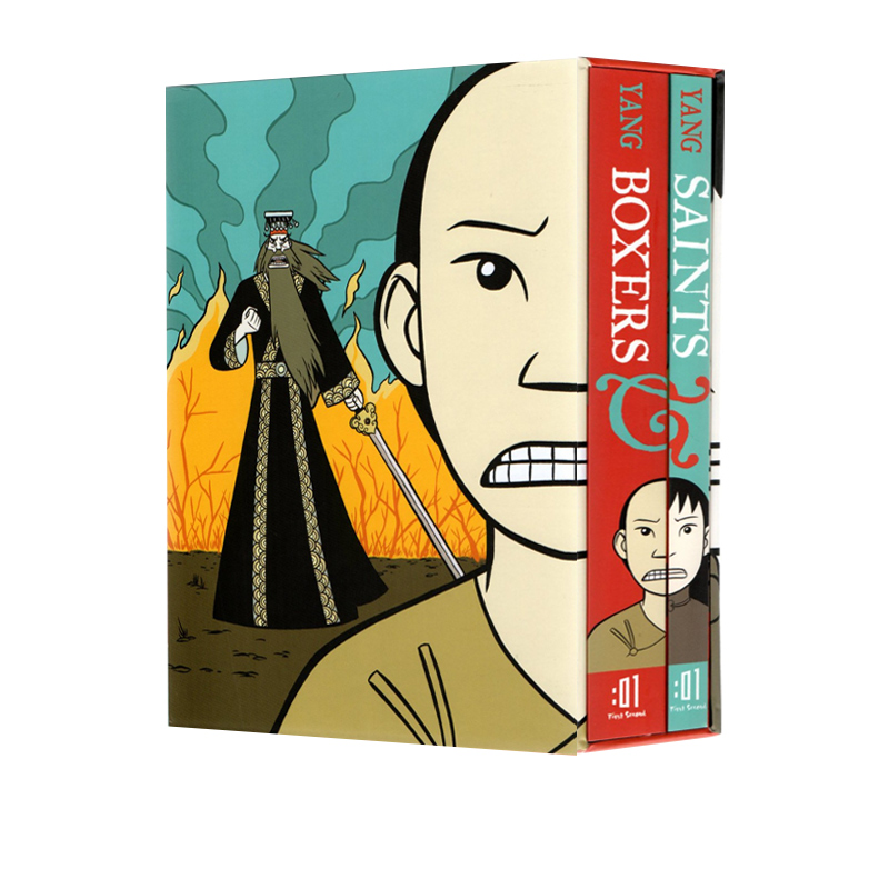 英文原版Boxers&Saints