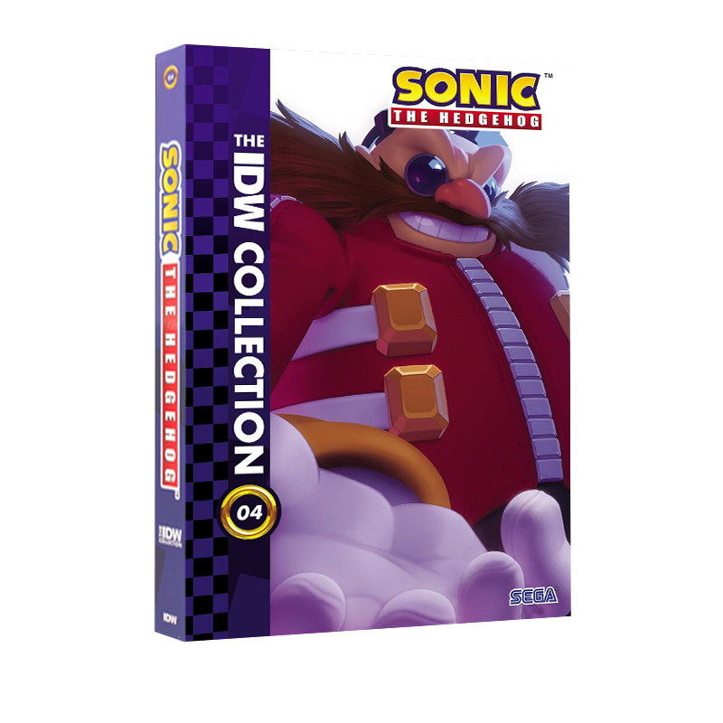 英文原版 刺猬索尼克合集 卷4 Sonic the Hedgehog the IDW Collection Vol.4 精装 青少年漫画绘本冒险小说 Ian Flynn