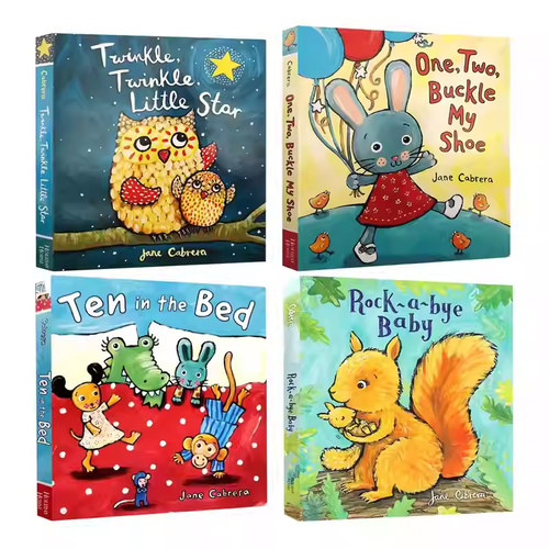童谣JaneCabrera纸板书