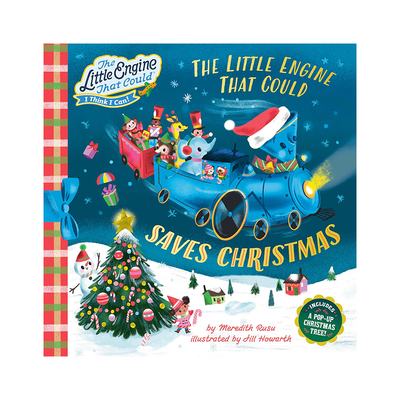 英文原版 The Little Engine That Could Saves Christmas 圣诞 精装 儿童绘本故事图画书