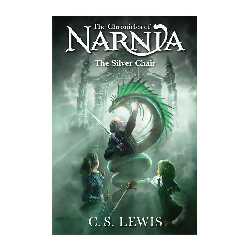 预售 纳尼亚传奇 第6部 魔幻封面平装 银椅 英文原版 The Silver Chair C S Lewis