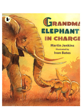 英文原版绘本 Grandma Elephant's In Charge 小学STEM科普自然百科读物 儿童自然故事书 彩图 Walker Nature Story
