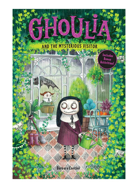 预售 英文原版 怪诞庄园的柯莉亚 2 Ghoulia And The Mysterious Visitor  #2 柯莉亚神秘访客 儿童章节桥梁故事书