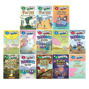英文原版 I Can Read comics Fish and Sun/Friendbots/Tiny Tales 13册 儿童分级读物英语漫画绘本