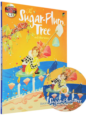 美国童年诗人 尤金·菲尔德诗集 The Sugar-Plum Tree and Other Verses 英文原版 章节故事书 附CD Dover Children's Classics