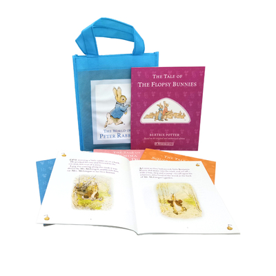 英文原版 Beatrix Potter Book Bag 彼得兔 6册袋装绘本 Beatrix Potter 毕翠克丝波特 儿童经典童话绘本