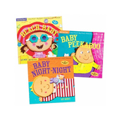 Workman出品 Books 英文原版 预售 安全无毒可水洗撕不破咬不坏 Indestructibles：Baby 3册 2岁婴幼儿早教启蒙认知 宝宝书