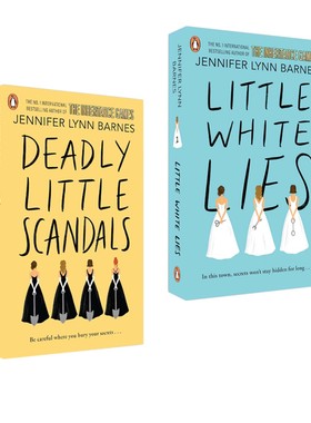 预售 英文原版 社交少女两部曲 Deadly Little Scandals 致命小丑闻 Little White Lies 善意的谎言 青少年悬疑小说