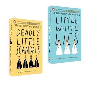 预售 英文原版 社交少女两部曲 Deadly Little Scandals 致命小丑闻 Little White Lies 善意的谎言 青少年悬疑小说