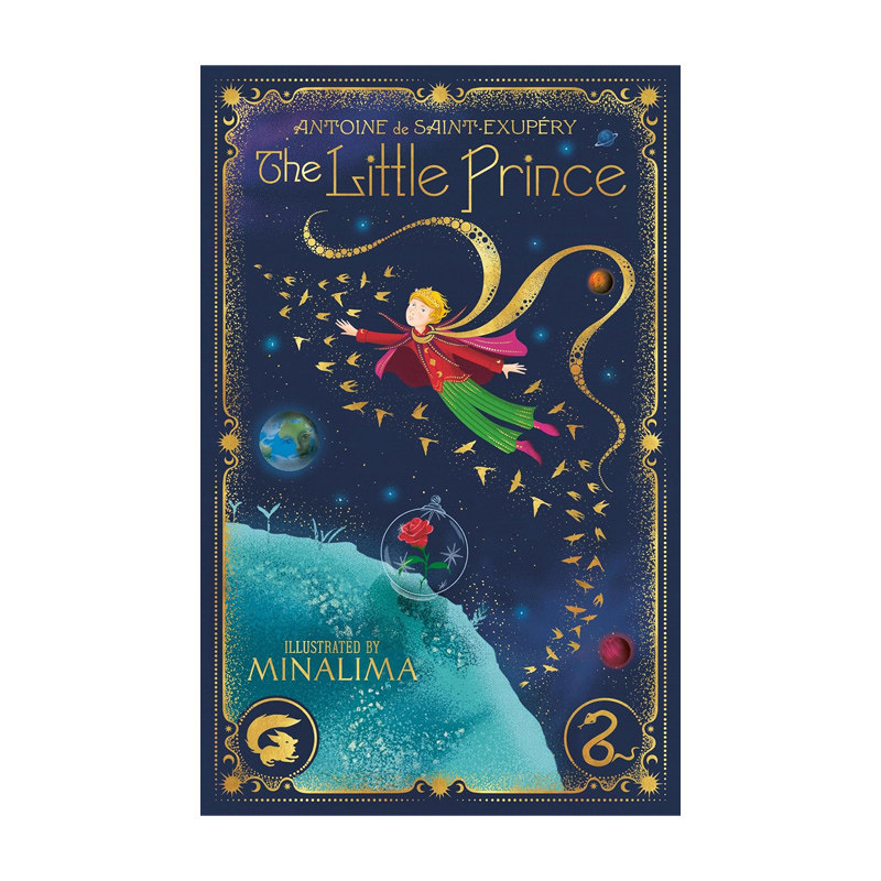 预售 英文原版 The Little Prince 小王子 精装立体互动书 MinaLima 彩绘版文学经典