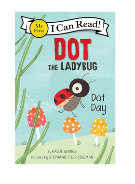 英文原版 儿童英文绘本I Can Read 系列 Dot the Ladybug: Dot Day 英文绘本分级读物 小学生英语启蒙故事书
