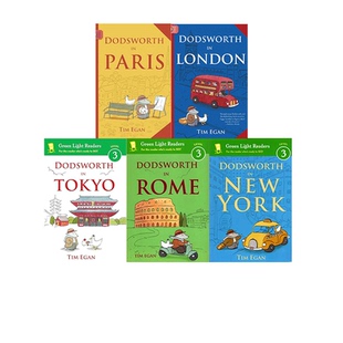 5册 绘本 Readers Light Green 儿童分级阅读读物 Book Dodsworth 英文原版 预售
