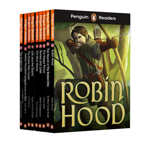英文原版 Penguin Readers Starter 9册合售 扫码听音频 ELT企鹅兰登分级阅读 儿童文学经典小说