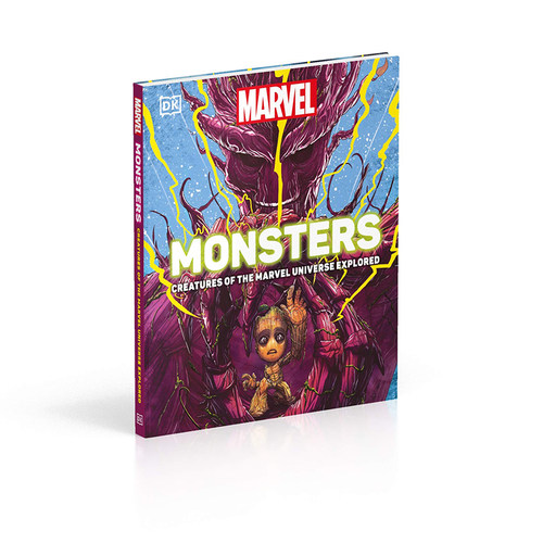 英文原版 DK 漫威怪兽指南 Marvel Monsters Creatures Of The Marvel Universe Explored 艺术画册设定集 精装收藏版