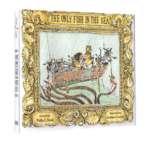 Stead The Only the 精装 Sea Fish 英文原版 儿童启蒙学习绘本图画故事书 凯迪克金奖作家Philip
