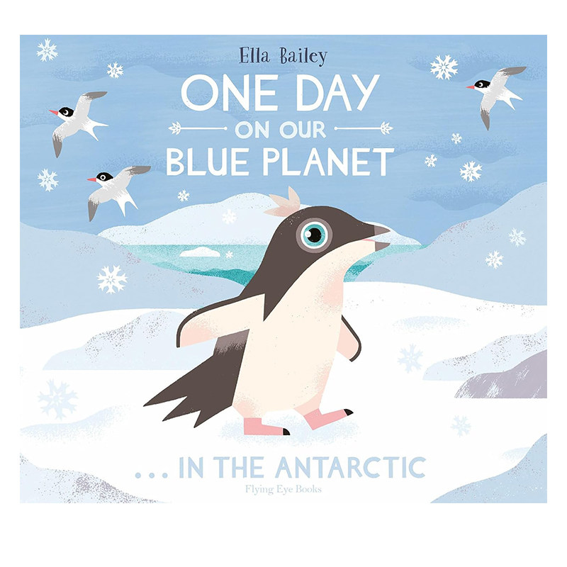 孤品清仓 One Day On Our Blue Planet: In The Antarctic 在我们的蓝色星球上的一天：在南极 精装 儿童动物科普绘本 英文原版